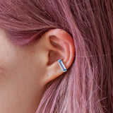 ear cuff (new)/ K10YG 1stone - スイスブルートパーズ