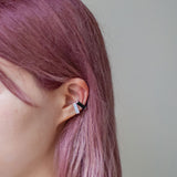 ear cuff (new)/ K10YG 1stone - オニキス