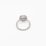 ring / SV925 simple thing - circle 白蝶貝