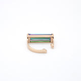 ear cuff (new)/ K10YG 1stone - ミスティックトパーズ(ブルー)