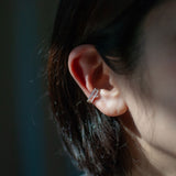 ear cuff (new)/ K10YG 1stone - ゴールドルチルクオーツ