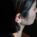 ear cuff (new)/ K10YG 1stone - スイスブルートパーズ