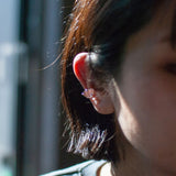 ear cuff / K10YG good-news - ホワイトトパーズ