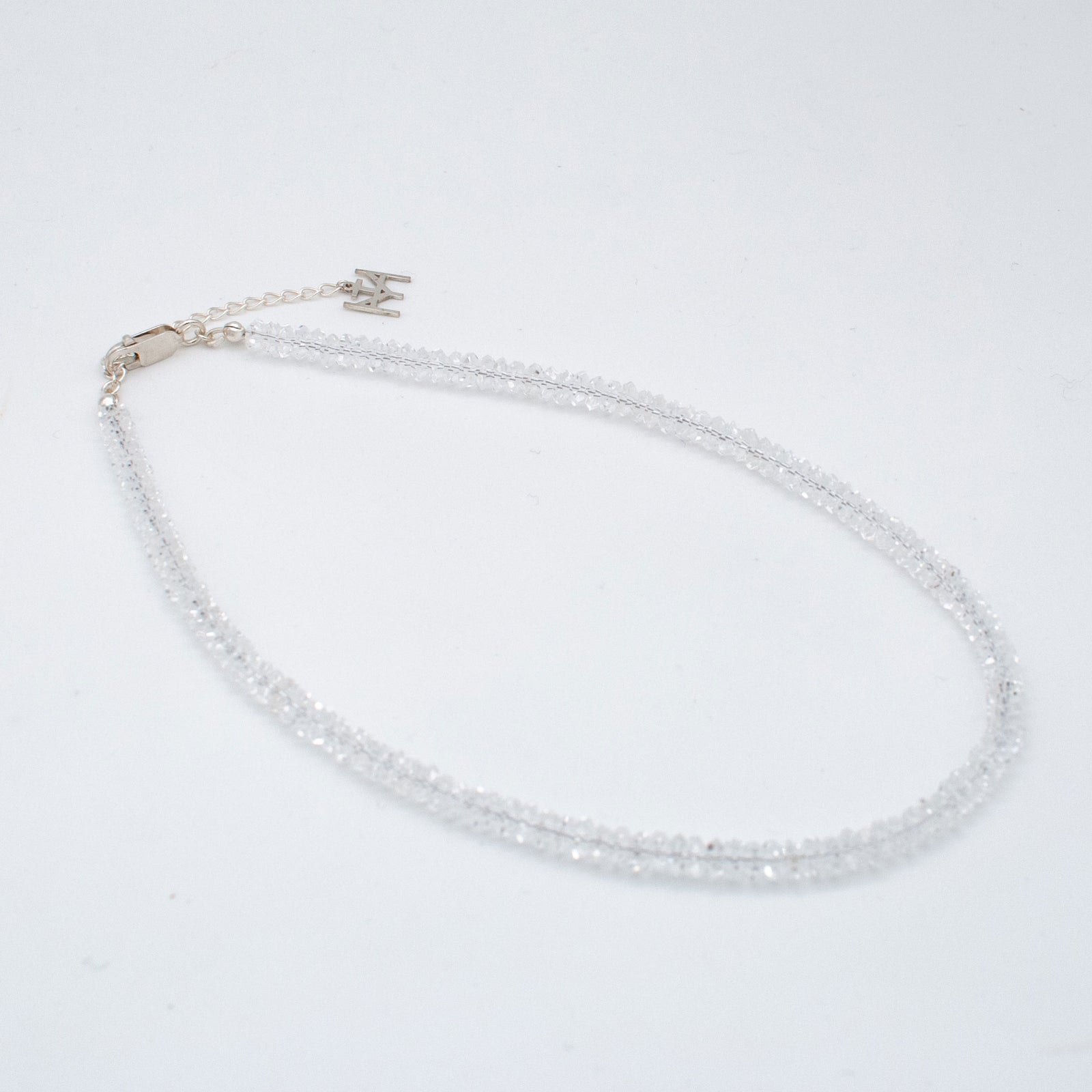 hatsuyume] necklace - beads / SV925 - 20面カット水晶 – hatsuyume 