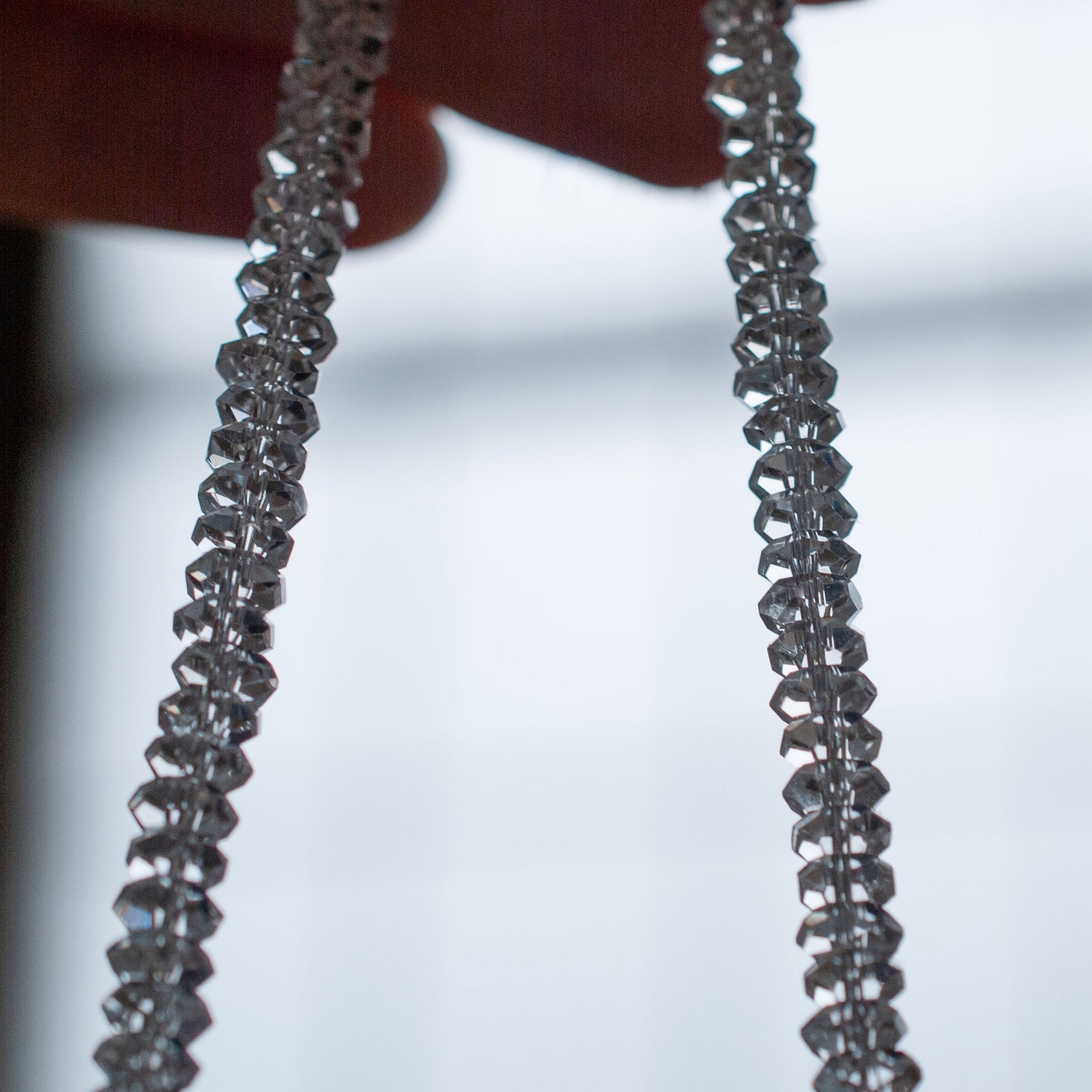 hatsuyume] necklace - beads / SV925 - 20面カット水晶 – hatsuyume 