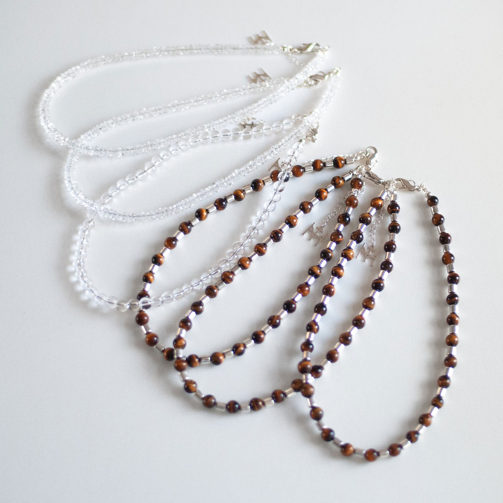 hatsuyume] necklace - beads / SV925 - 20面カット水晶 – hatsuyume