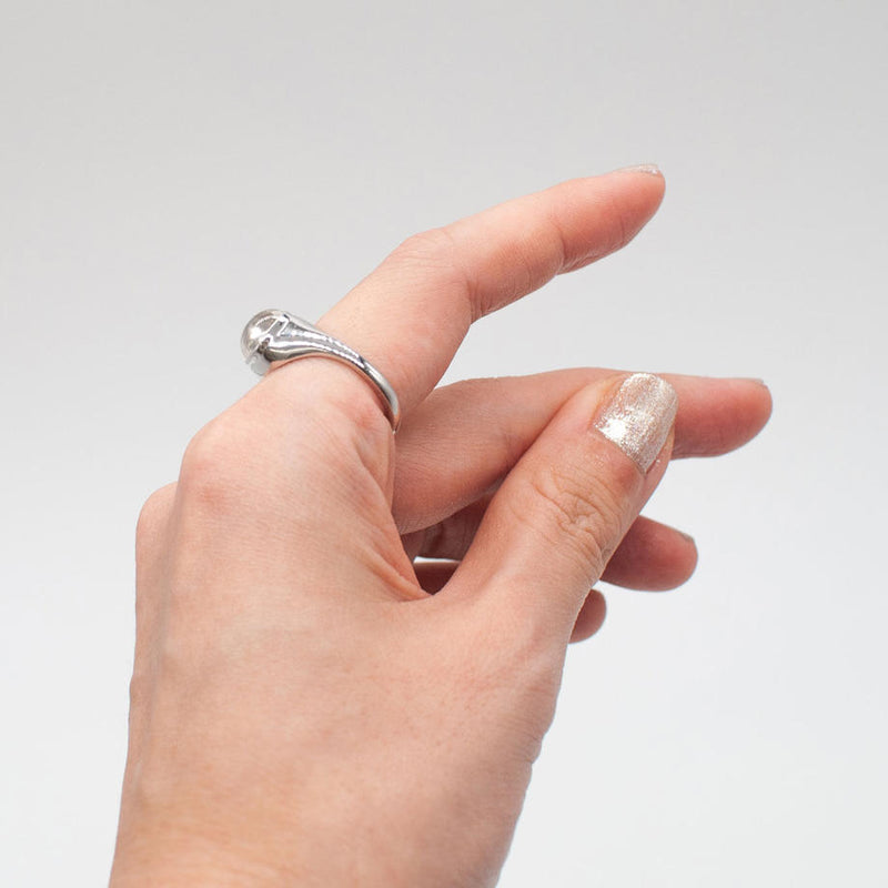 hatsuyume] ring / SV925 eyes on you - 水晶 – hatsuyume jewelry&objects