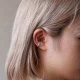 ear cuff/ SV925 - simple 3mm / R