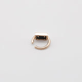 earcuff / K10YG windowframe - モザイクオパール