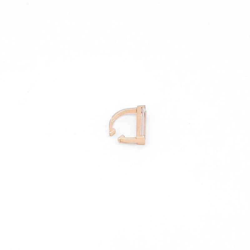ear cuff/ K10YellowGold - 水晶