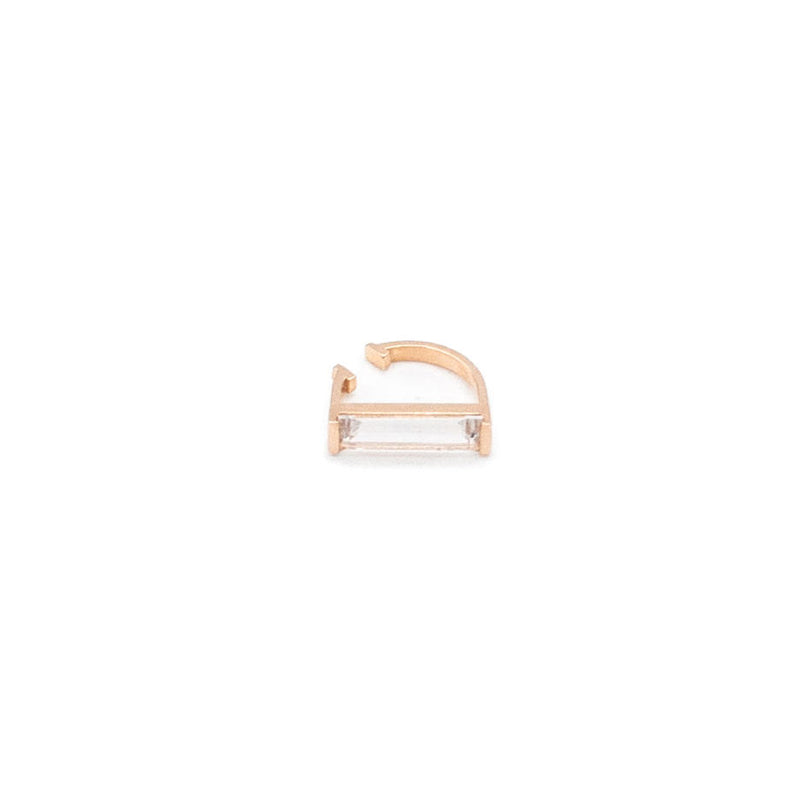 ear cuff/ K10YellowGold - 水晶